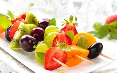 Fresh Fruit Kababs